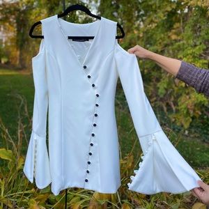 Haute Hippie White Dress